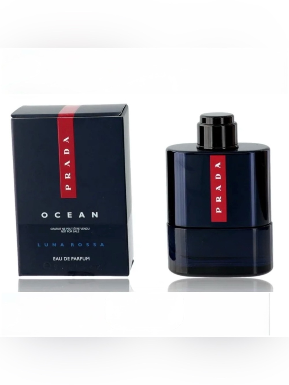 NEW Prada Luna Rossa Ocean E P Collectible Mini Travel Fragrance
